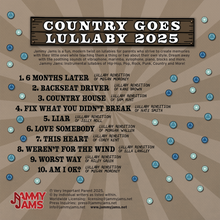 Load image into Gallery viewer, Country Goes Lullaby 2025
